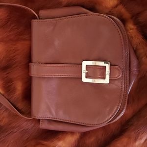Vintage Brown Leather Purse